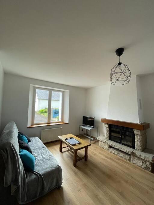 Charmante Maison En Pierre Morlaix Esterno foto