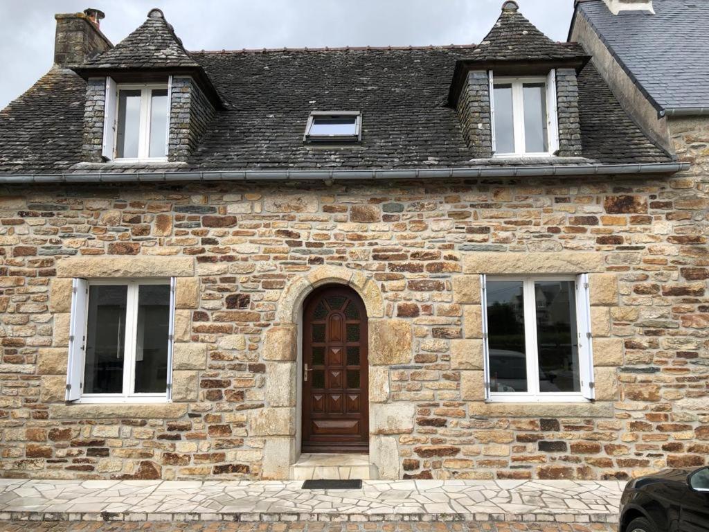Charmante Maison En Pierre Morlaix Esterno foto